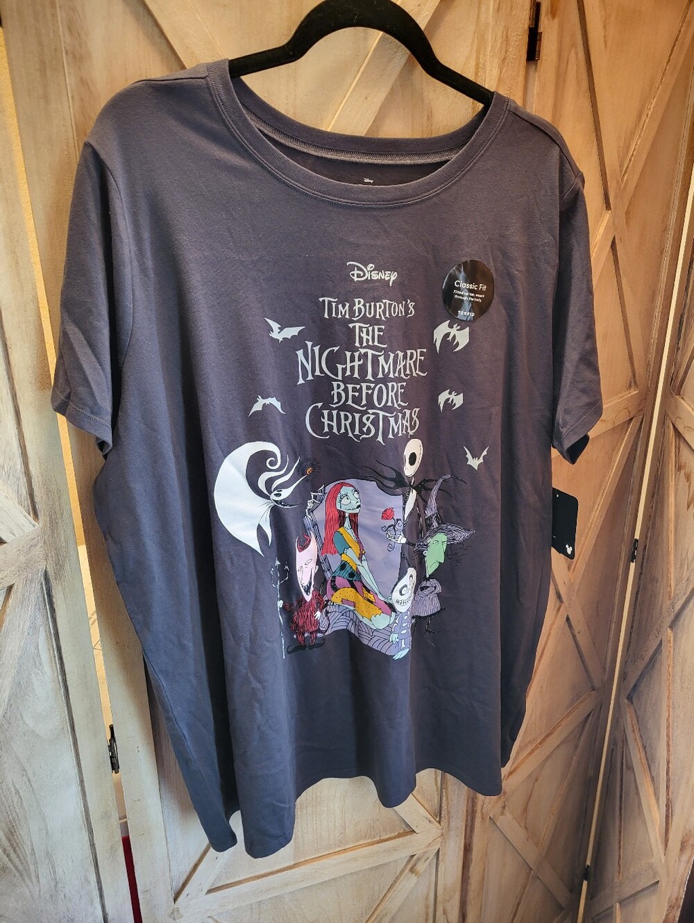 Disney The Nightmare Before Christmas Graphic Tee Size 2X Like New - Picture 6 of 6